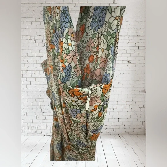Veronica Beard Floral Silk Chiffon Sleeveless Maxi Dress. Like New. Size:00 - Picture 11 of 15